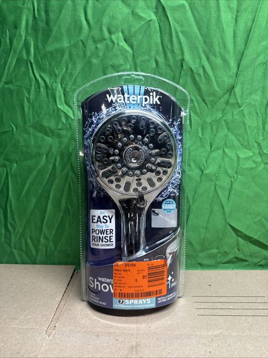 7-Spray Patterns w/ 1.8 GPM 4.75" Wall Mount Adjust Handheld Shower Head, Chrome