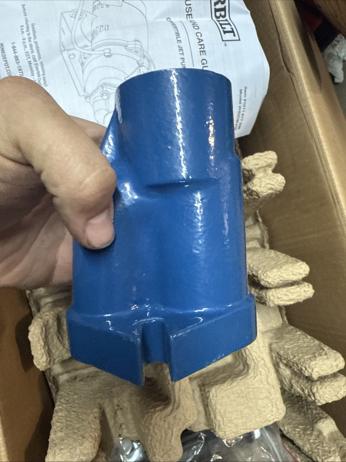 Everbilt 1 HP Professional Convertible Jet Pump *for Parts* Read Description**