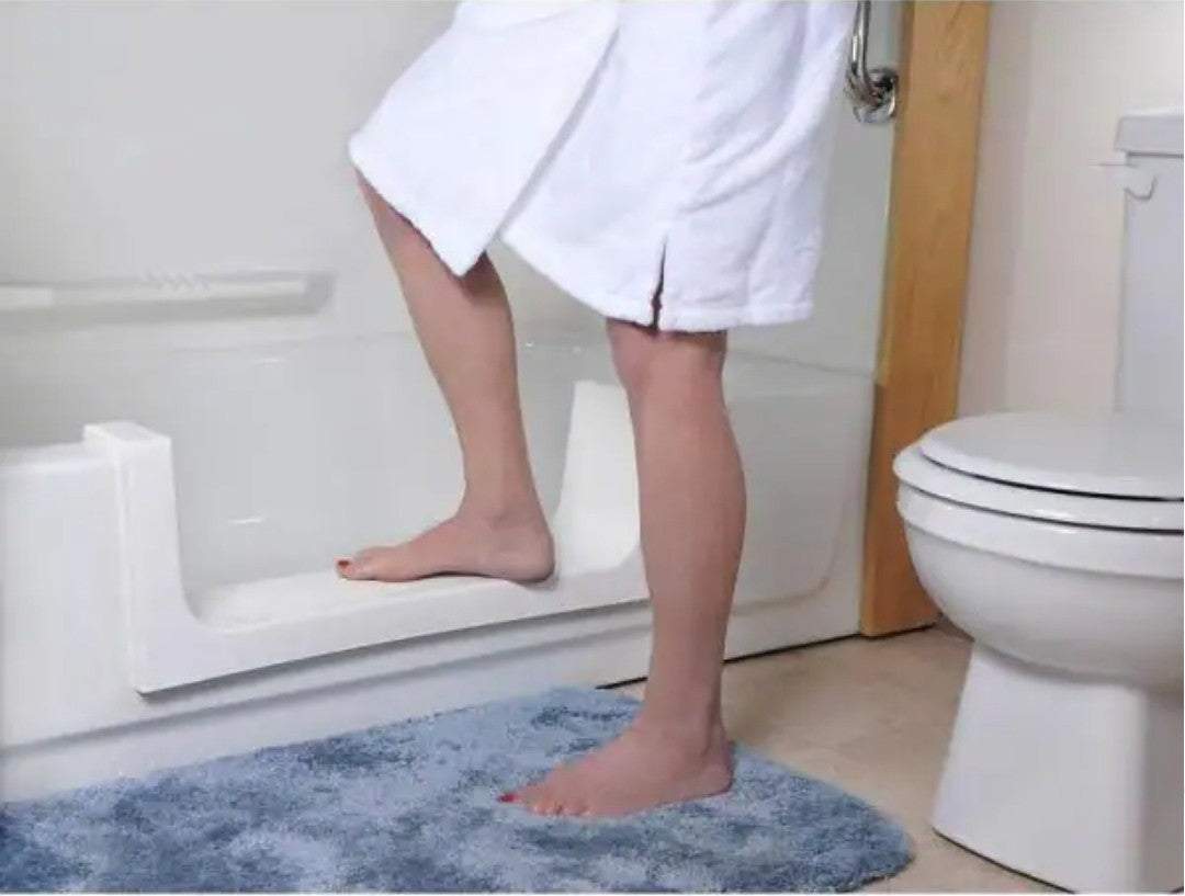 Medium White Step Bathtub Conversion Kit | New Open Box |