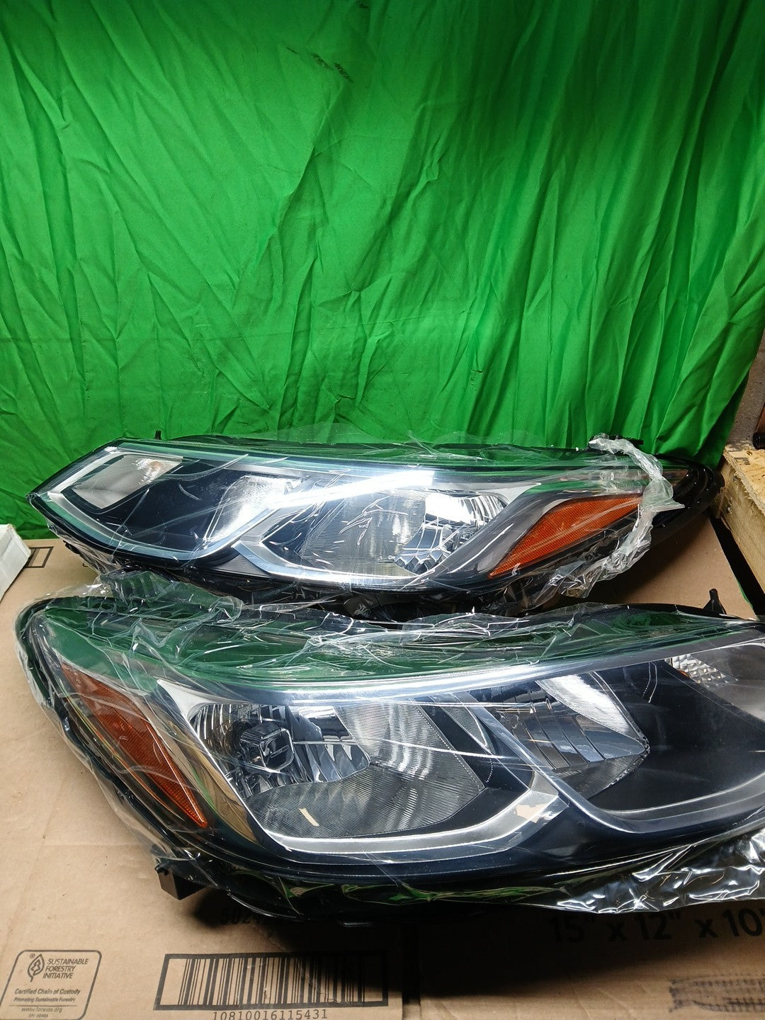 AKKON - Fits 2016 2017 2018 2019 Chevy Cruze Sedan [Halogen Type] w/o LED...