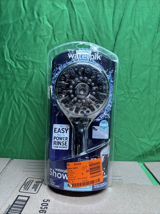 7-Spray Patterns w/ 1.8 GPM 4.75" Wall Mount Adjust Handheld Shower Head, Chrome