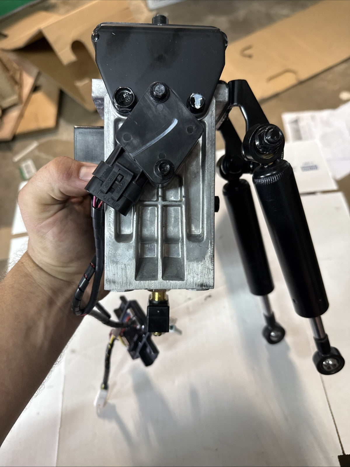 Joystick Assy w/ Sensors & Mixing Board . Ryobi Z30Li 80v Zero Turn Mower