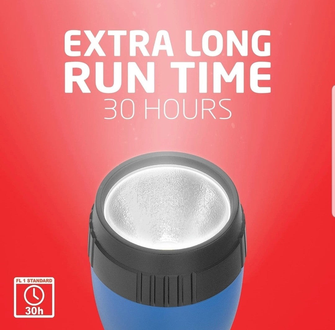 Eveready LED Flashlight (8-Pack) Bright Reliable Flashlights With Batteries