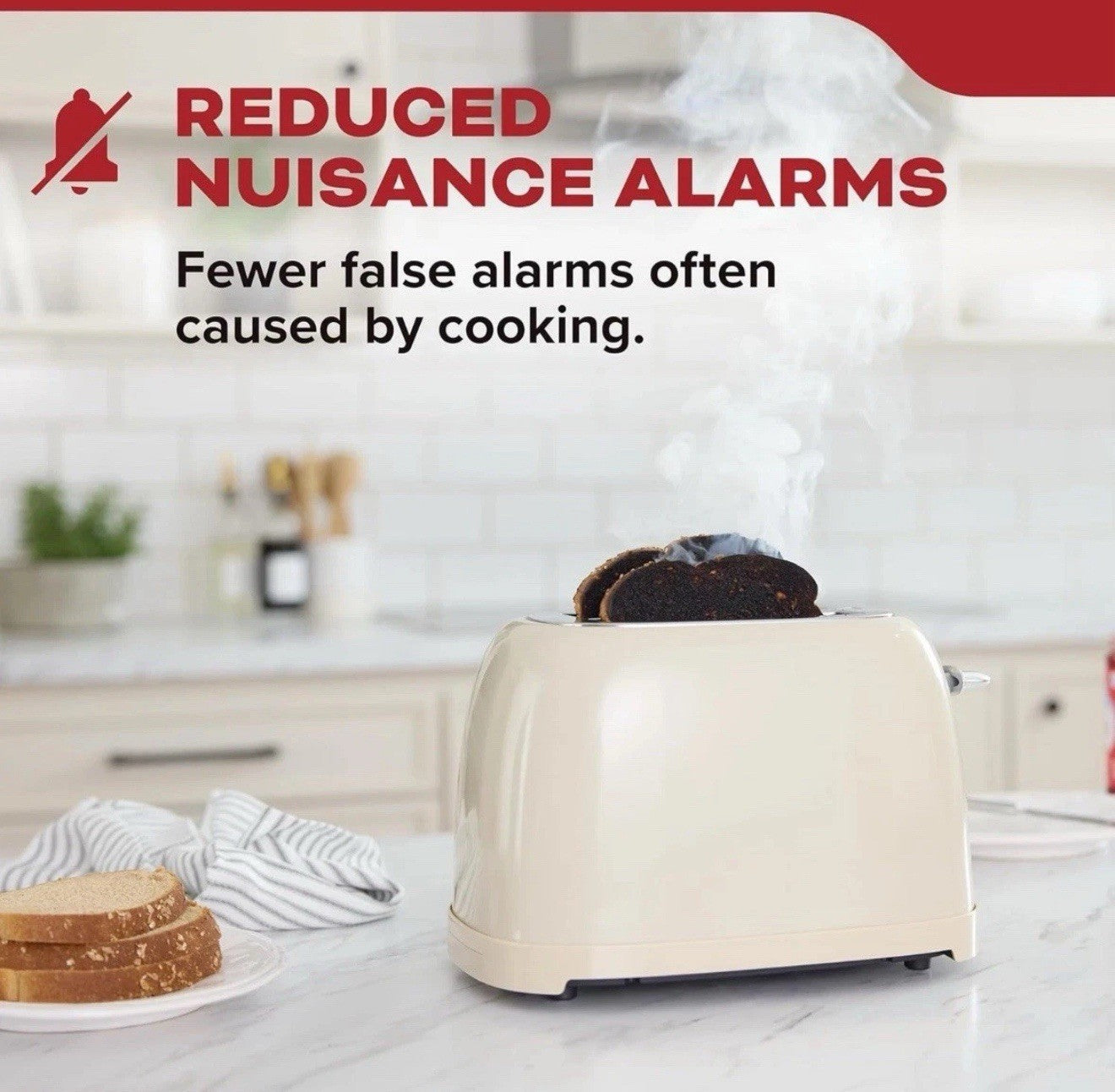 2 pack Kidde Hardwired Smoke Alarm Detector, 10Year Battery Backup Model 20SA10