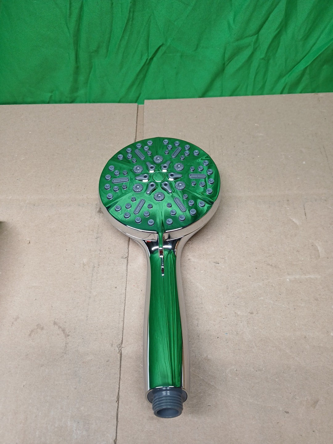 ELLO&ALLO 48-Spray Handheld Tub Shower Faucet w/ 5 in. Shower Head, Nickel