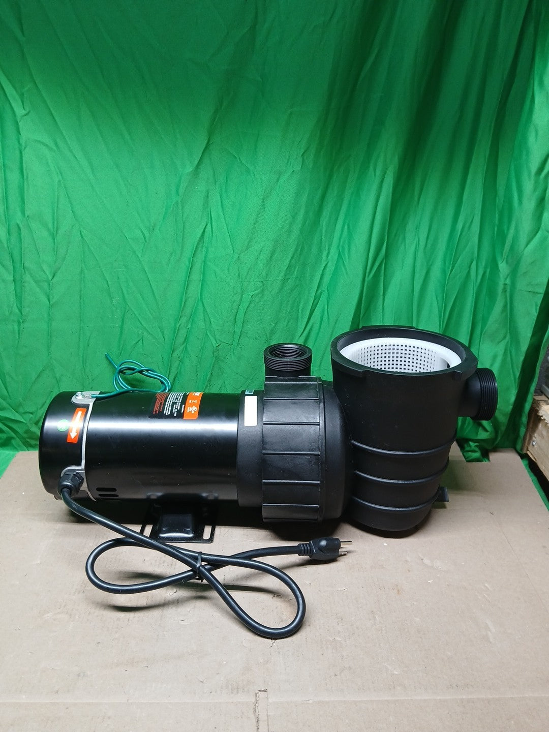 VEVOR ABOVE GROUND SWIMMING POOL PUMP 2.0HP 115V 1500W SINGLE SPEED 5400 GPH