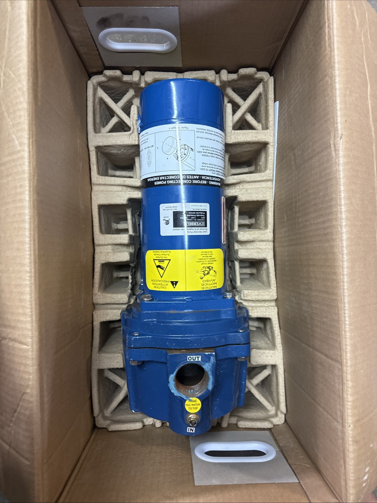 Everbilt 1-1/2 HP Cast Iron Lawn Irrigation Pump HDLS15 *For Parts*