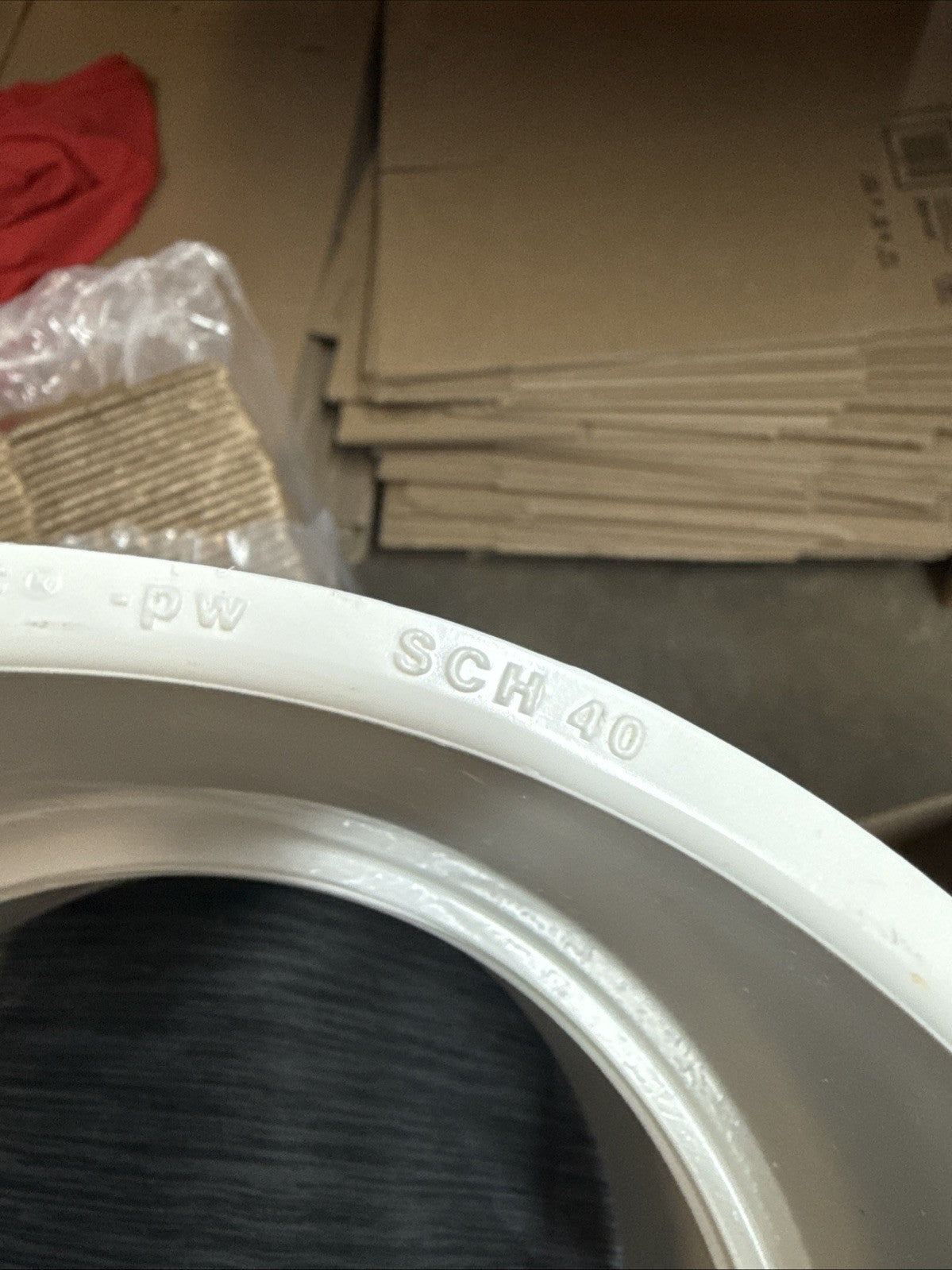 New Sch 40 PVC 6" Straight Coupling Socket Connect NSF Compliant