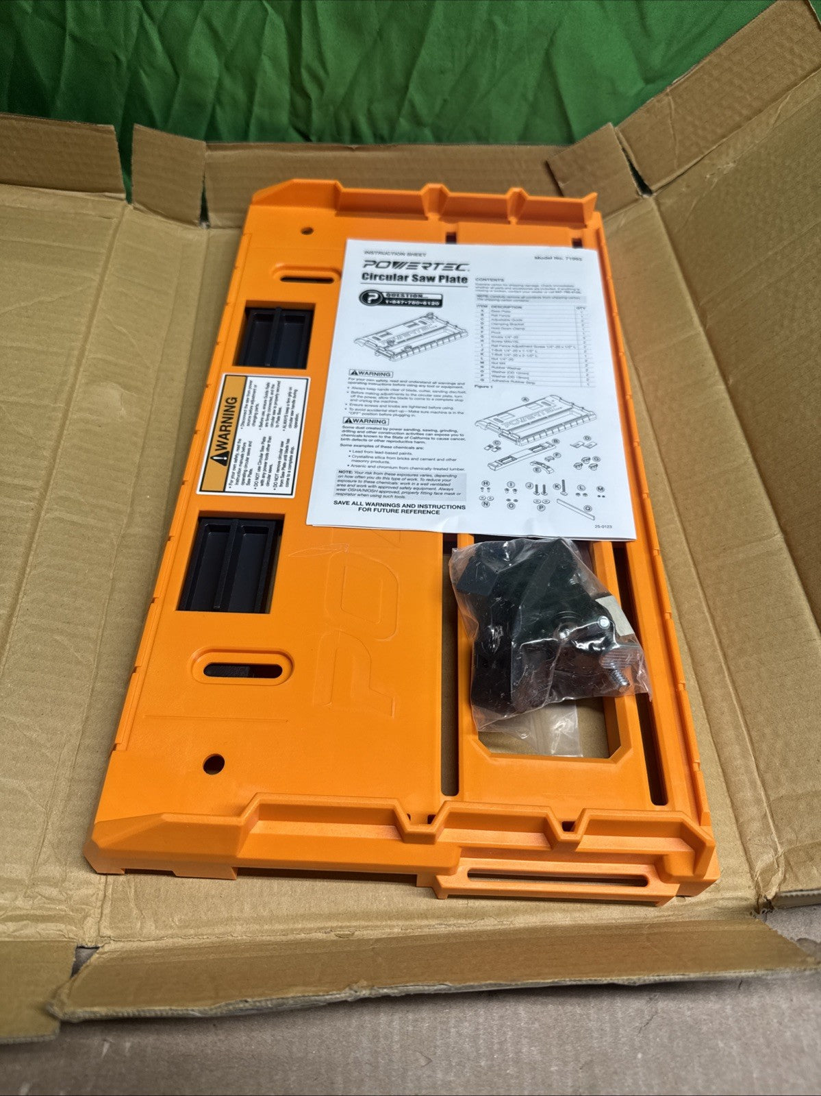 Universal Circular Saw Track Plate Compatible with Most Track Saw Guide Rails...