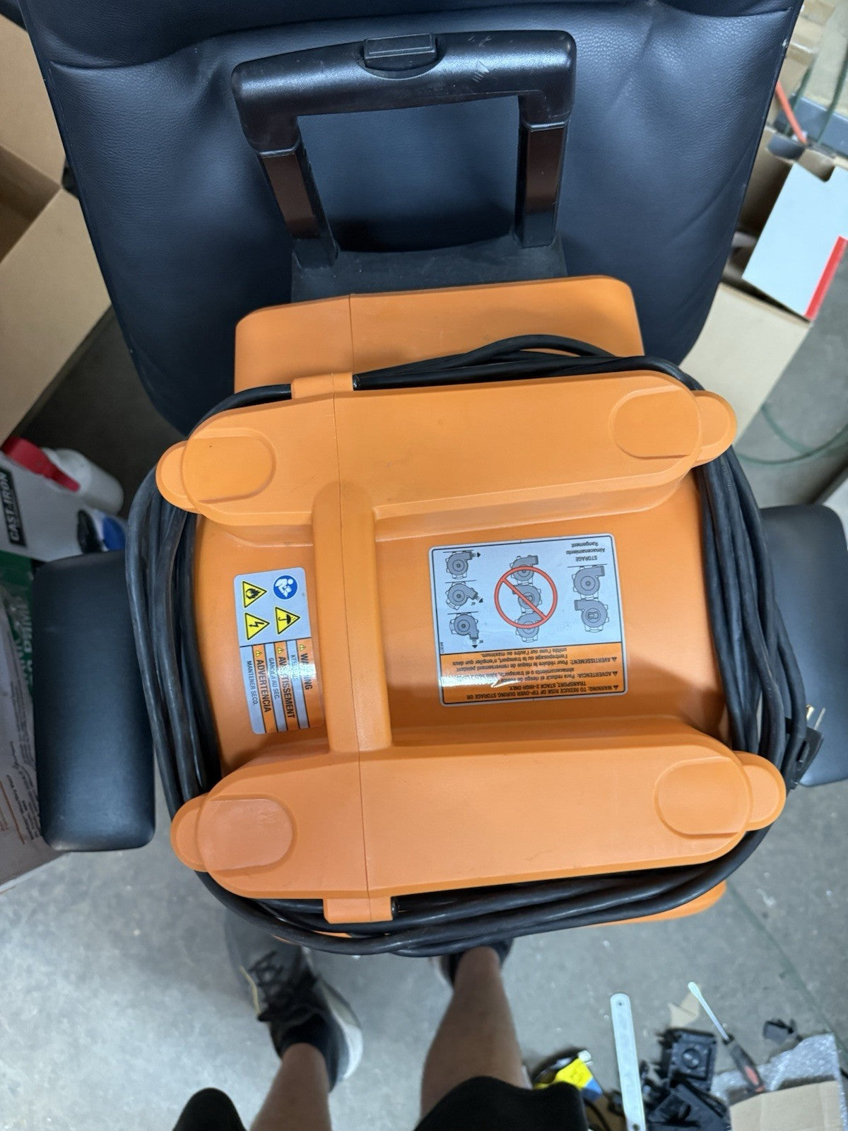 RIDGID 1625 CFM 3-Speed Portable Blower Fan Air Mover with Collapsible Handle