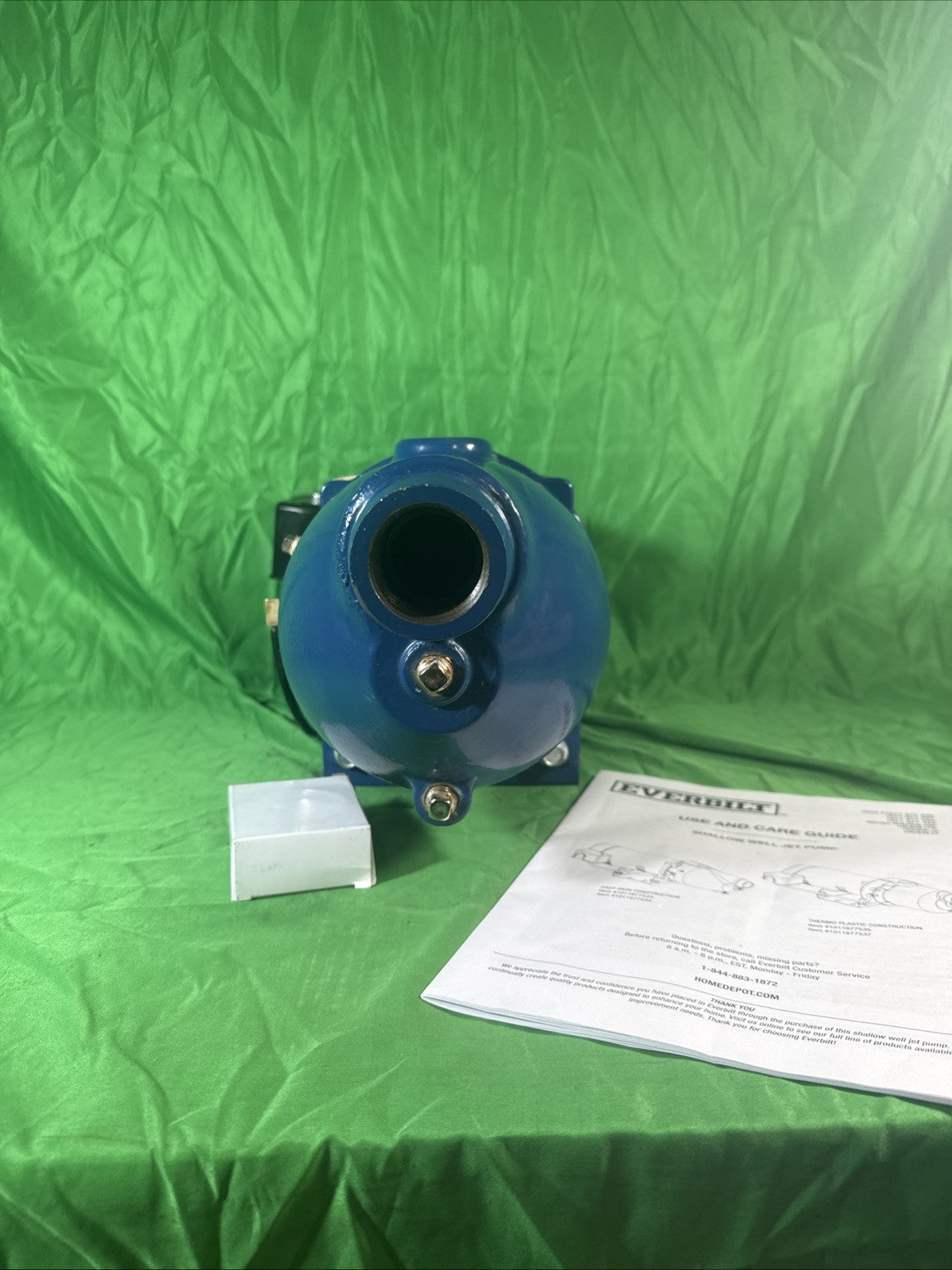 Everbilt Shallow Well Jet Pump Cast Iron 1/2HP HDSWJ5 Excellent Condition Tested