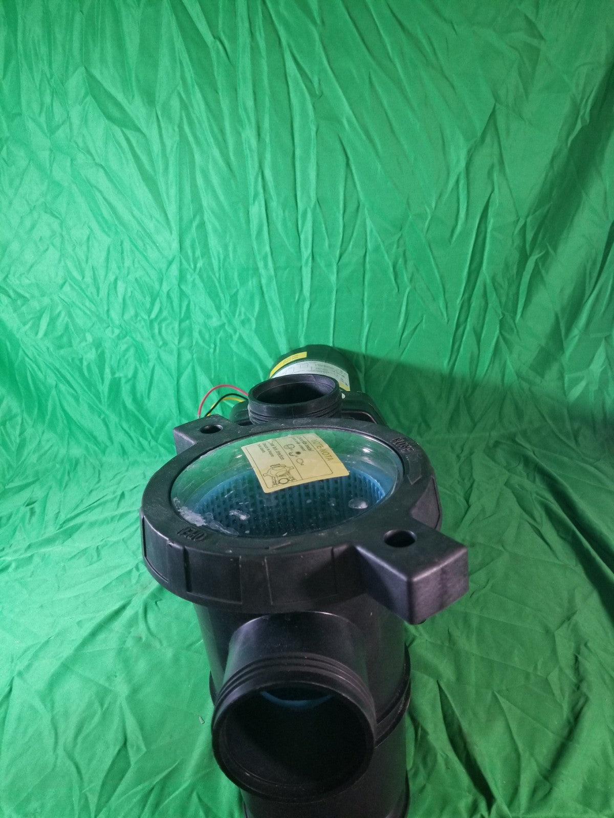 Everbilt Pool Pump Fan-Cooled Motor 1.5 HP 230V USED Does Not Have Unions