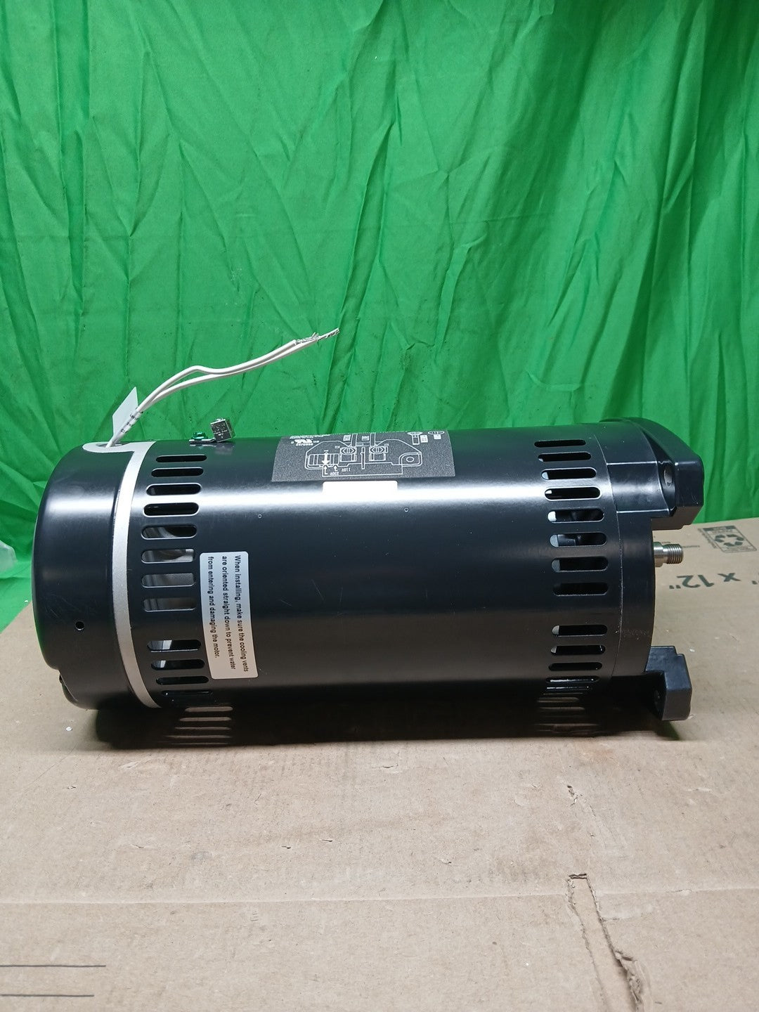 VEVOR 1.5 HP Pool Pump Motor, 56Y Frame, 115V((12.8 Amps))/230V(6.4 Amps)...