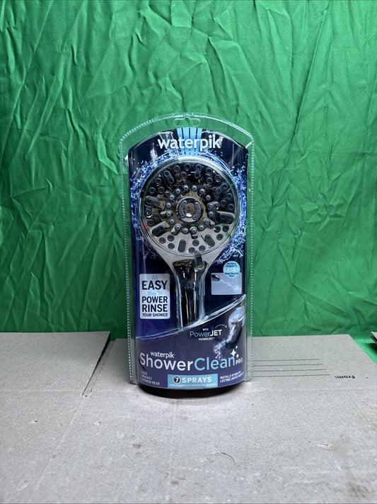 7-Spray Patterns w/ 1.8 GPM 4.75" Wall Mount Adjust Handheld Shower Head, Chrome