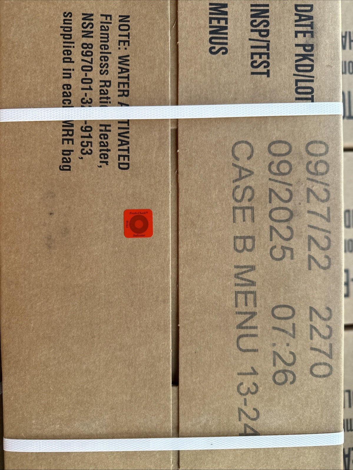 MRE U.S. Meals Ready to Eat (Variety Pack of 12) – (A or B Case)