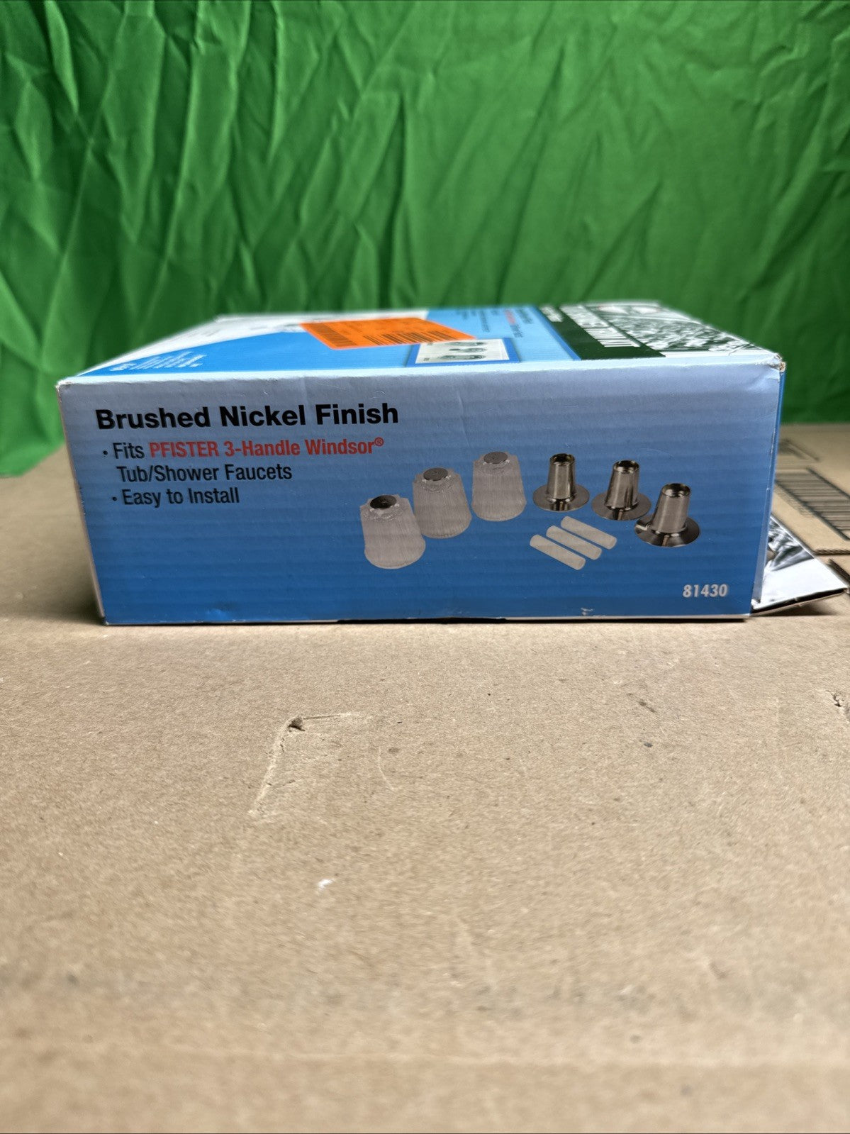 Danco 81430 Pfister Windsor Tub / Shower Trim Kit, Brushed Nickel NEW OPEN BOX