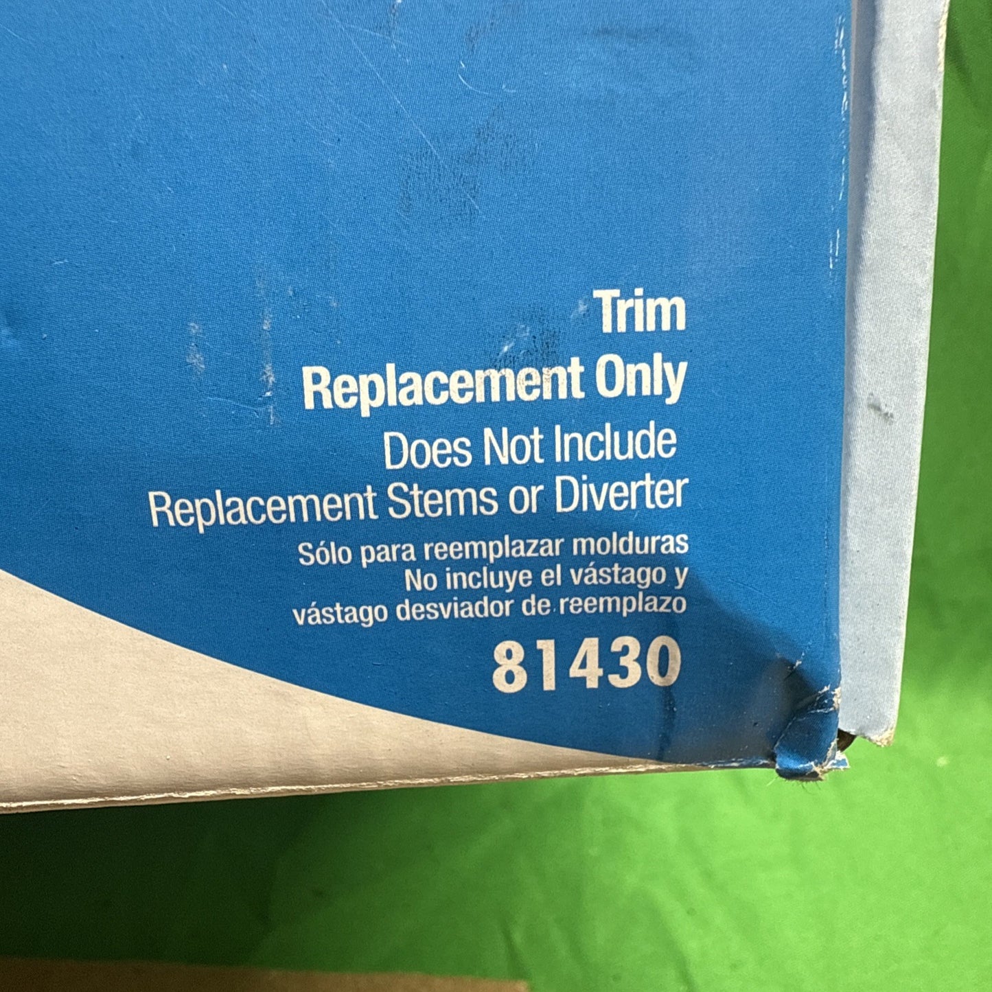 Danco 81430 Pfister Windsor Tub / Shower Trim Kit, Brushed Nickel NEW OPEN BOX