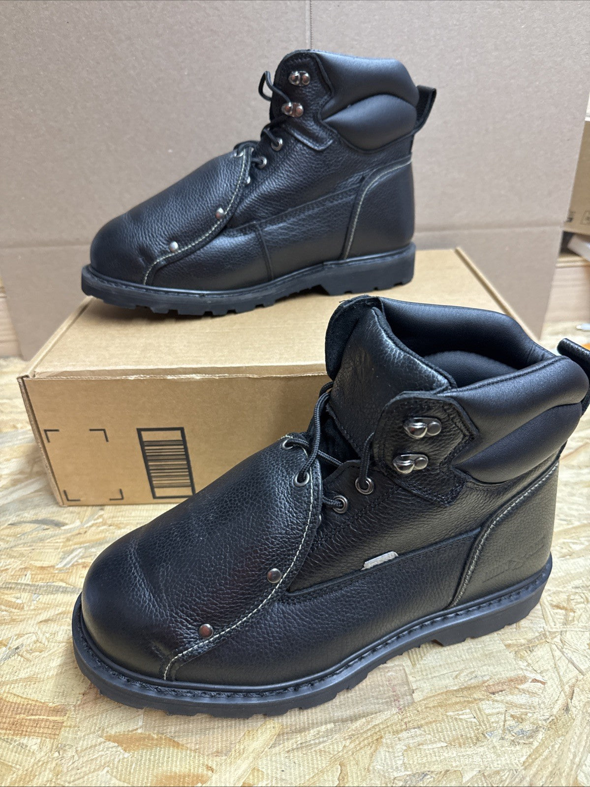 Iron Age Groundbreaker Electrical Steel Toe Work  Mens Black  IA5016 SIZE 10.5