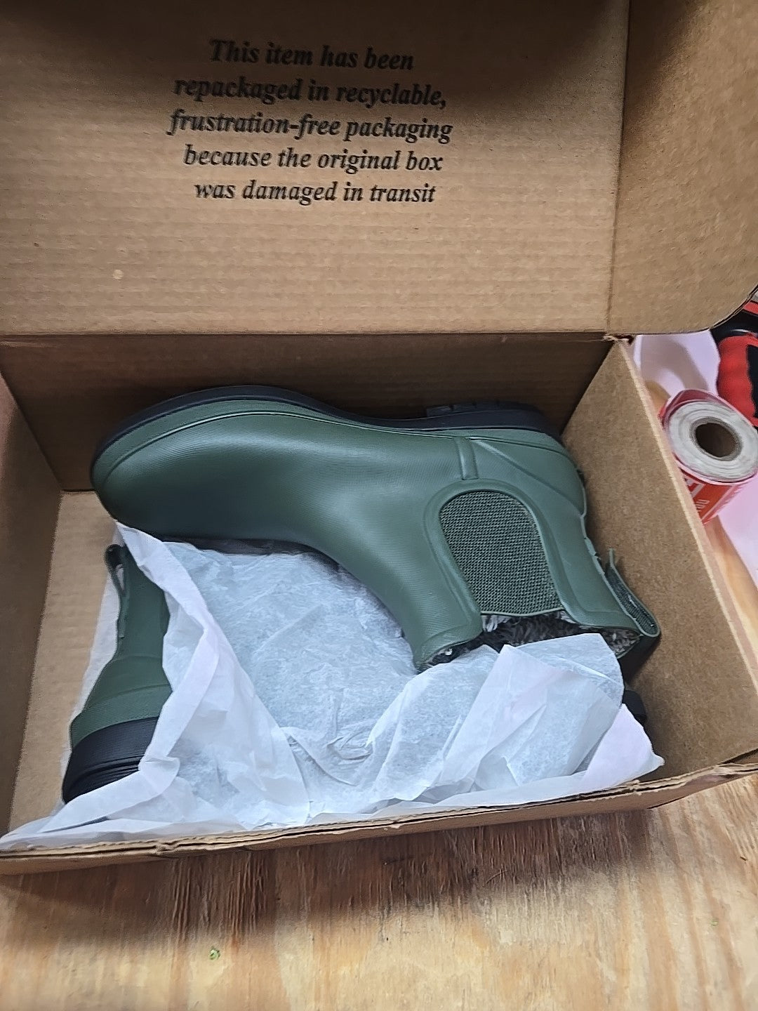 Bogs Chelsea Boot Amanda Plush II Ash Green Waterproof Women’s Sz: 9