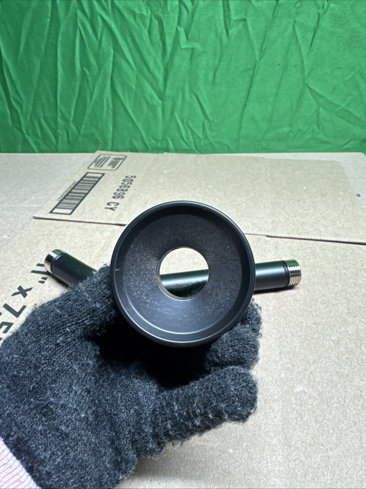 KOHLER K-7397-BL MasterShower 7-1/2" Wall Mounted Shower Arm and Flange