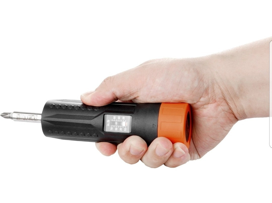 VEVOR Torque Screwdriver 1/4" Range 10-70 in/lb w/ 1 in-lb Increment View Window