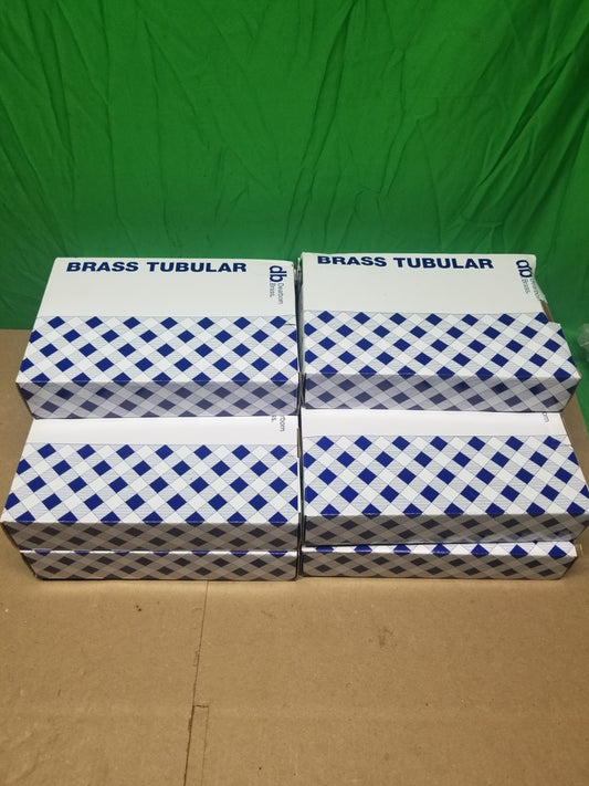 10p Dearborn 814ET-1 Branch Tailpiece 1-1/2" x 8" 20ga Brass Tubular Slip Joint