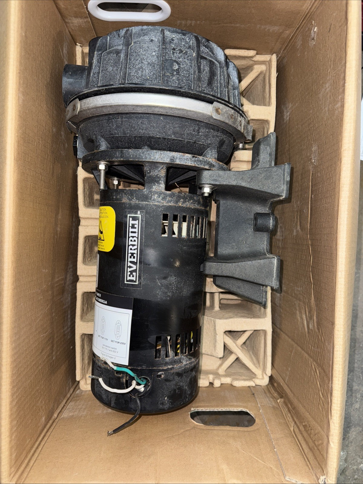 Everbilt Lawn Irrigation Pump Plastic 1.5HP HDLS15P PARTS ONLY