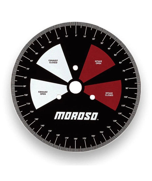 Moroso 62190 Engine Camshaft Degree Wheel 11 in. Black Steel
