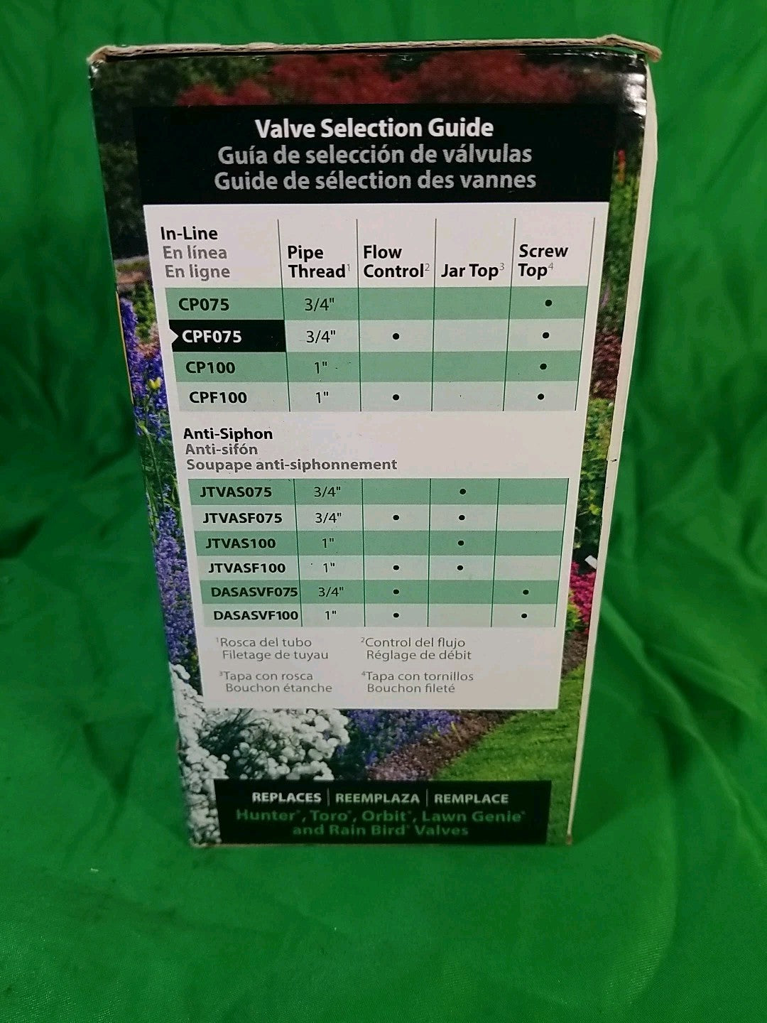 Rain Bird CPF-075 3/4" In Line Sprinkler Valve With Flow Control