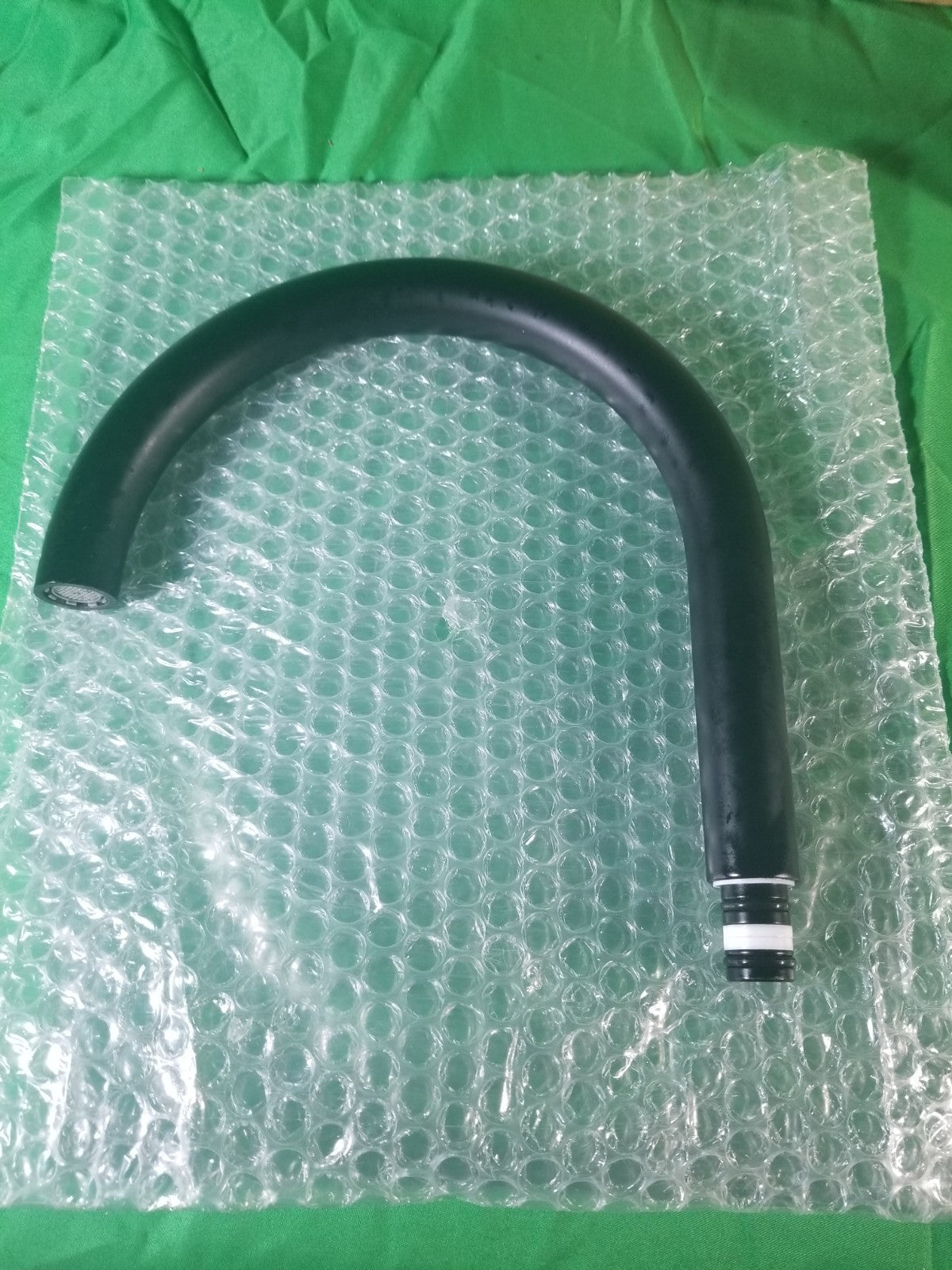 Kingston Brass KS414 Concord 1.8 GPM Widespread Bridge Kitchen - Black