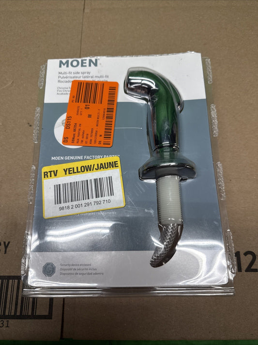 Moen 179108 Universal Kitchen Faucet Side Spray Chrome NEW OPEN BOX