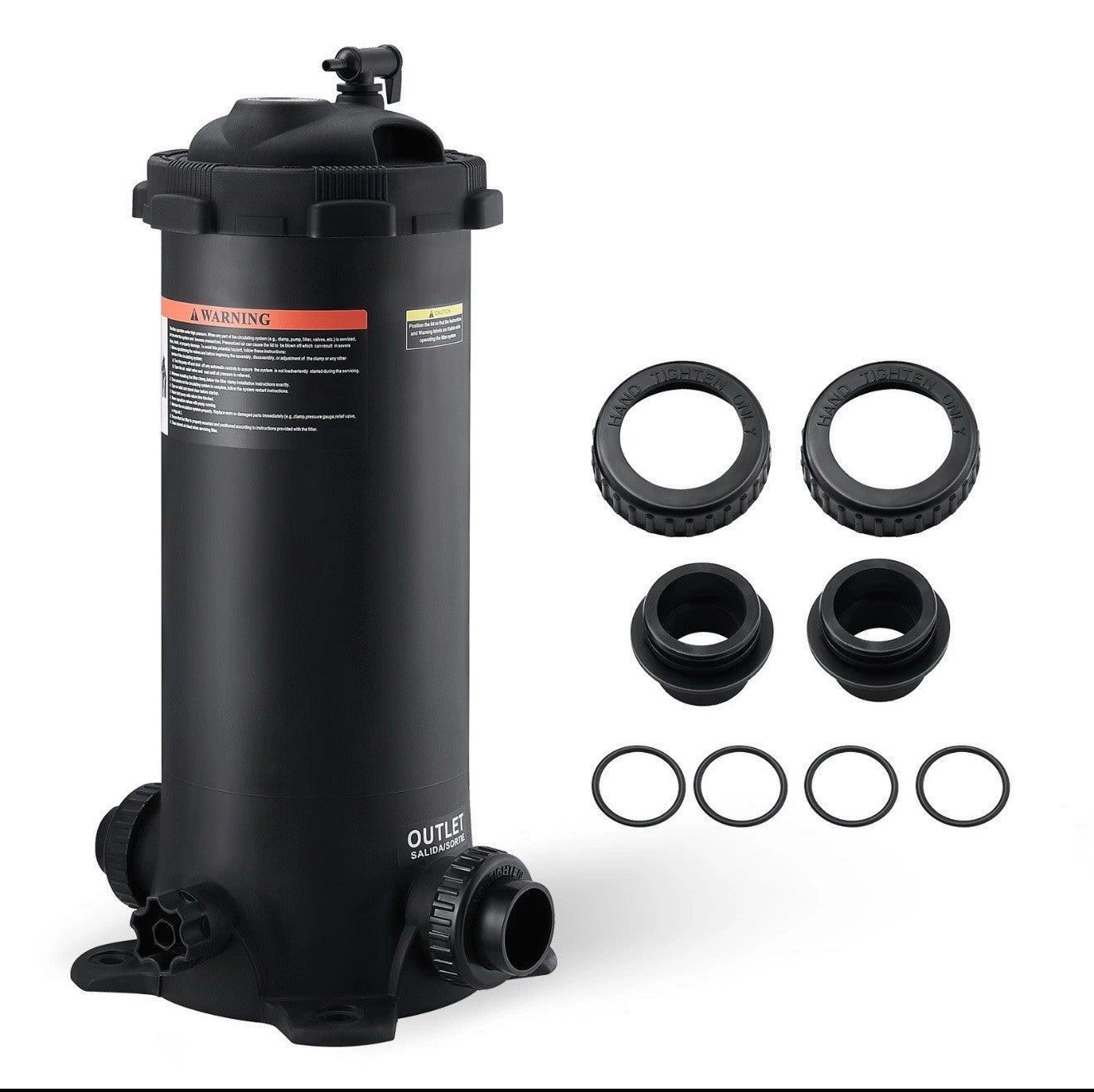 VEVOR Pool Cartridge Filter In/Above Ground Swimming Pool Filtration GL-50