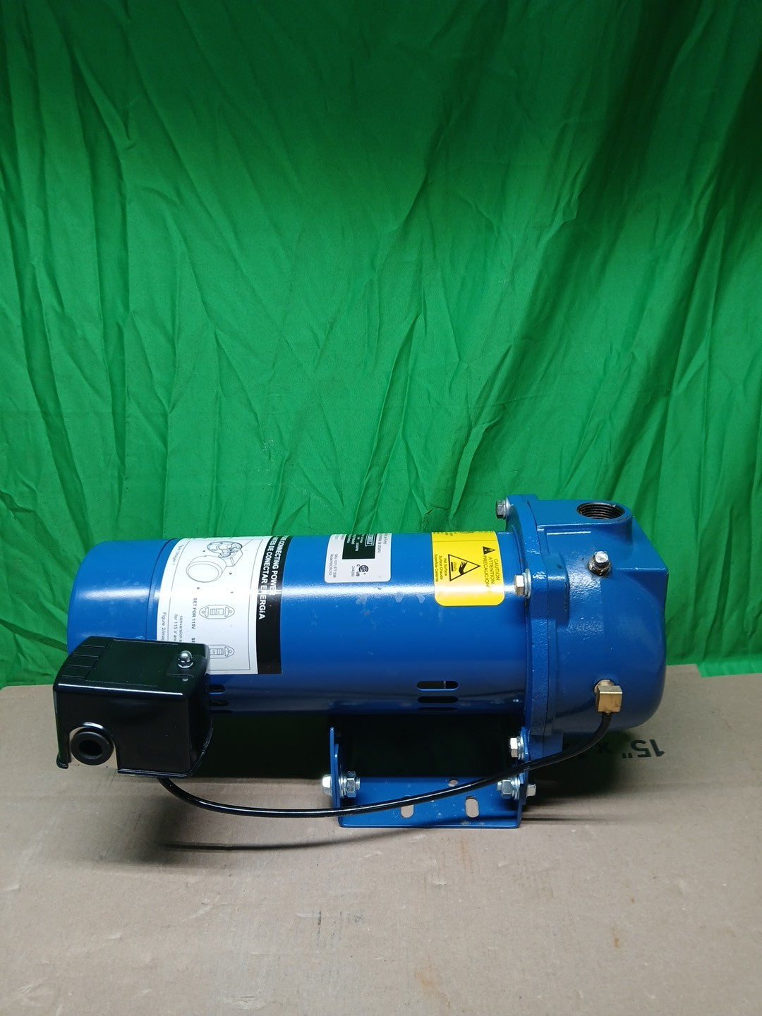 Everbilt 1 HP Professional Convertible Jet Pump For Parts Only READ DESCRIPTION