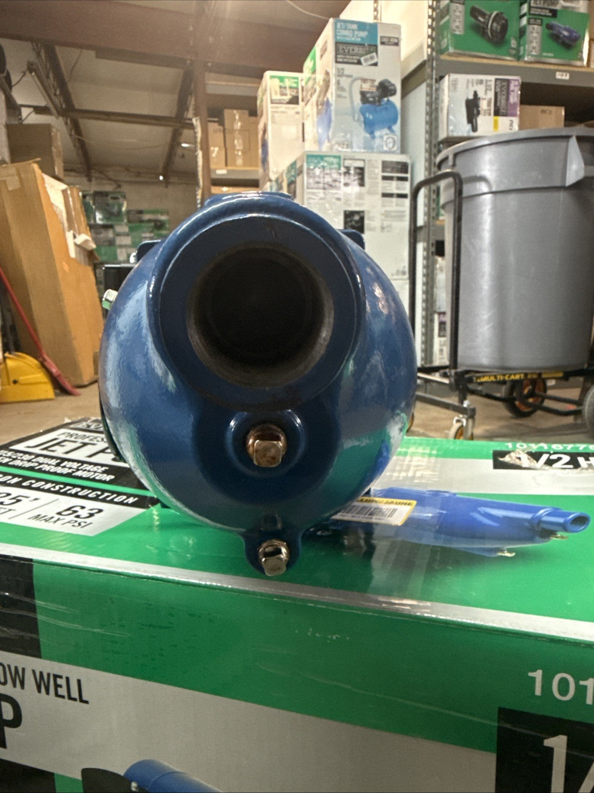 Everbilt Shallow Well Jet Pump Cast Iron 1/2HP HDSWJ5    (Used Read Description)