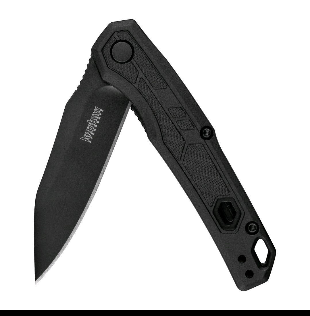 Kershaw 1402BLK Appa Folding Tactical Pocket Knife, Speedsafe, 2.75 Inch Black