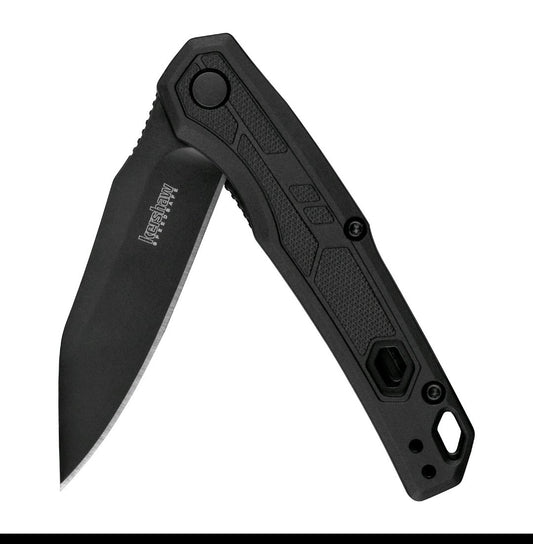 Kershaw 1402BLK Appa Folding Tactical Pocket Knife, Speedsafe, 2.75 Inch Black