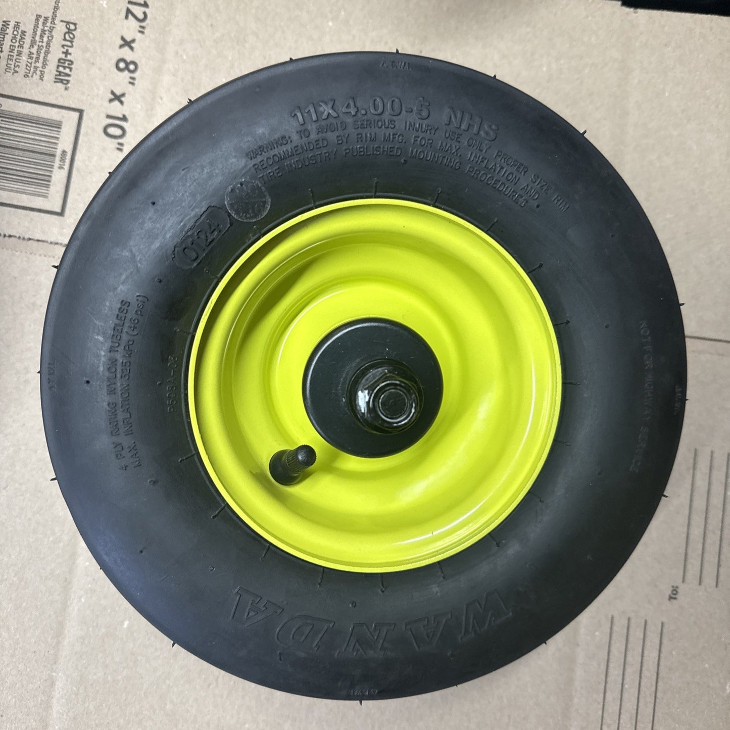 Front Wheel & Tire for Ryobi Z30Li 80v Zero Turn Mower