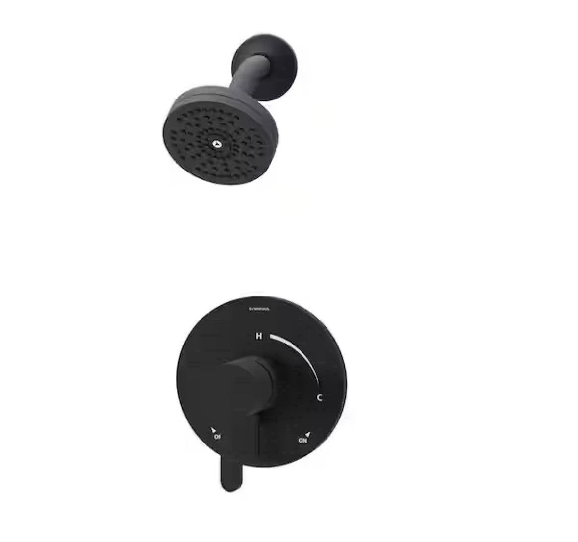 Symmons S339115TRM Solarity Shower Only Trim Package - Black