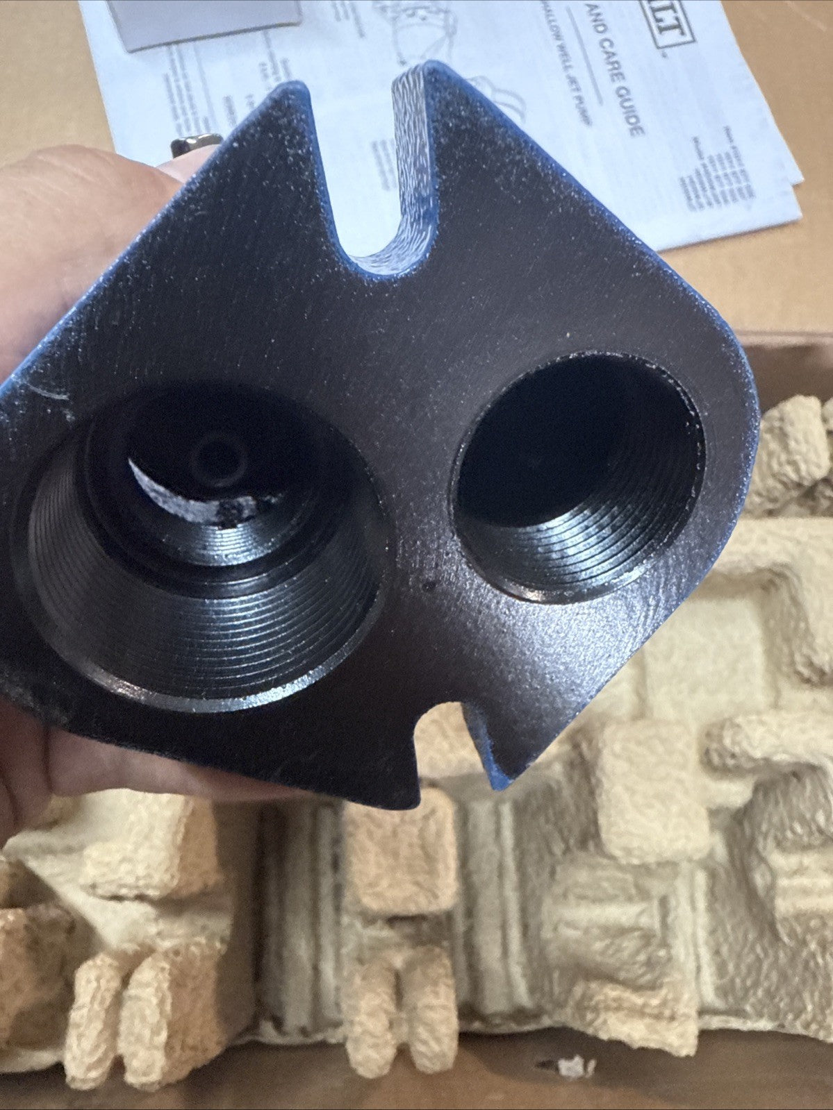 Everbilt 1 HP Professional Convertible Jet Pump *for Parts* Read Description**