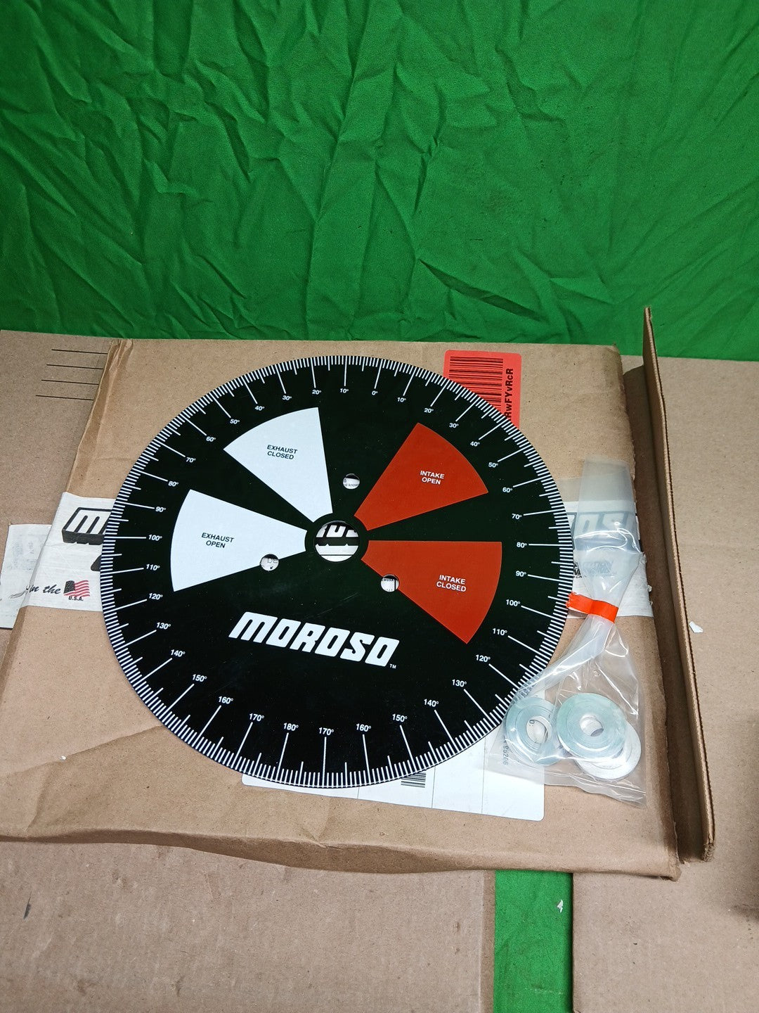 Moroso 62190 Engine Camshaft Degree Wheel 11 in. Black Steel