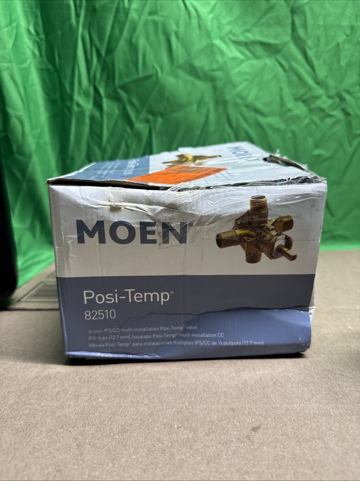 Moen 1/2 Inch Posi-Temp Pressure Balanced Rough-In Tub/shower Valve Model: 82510