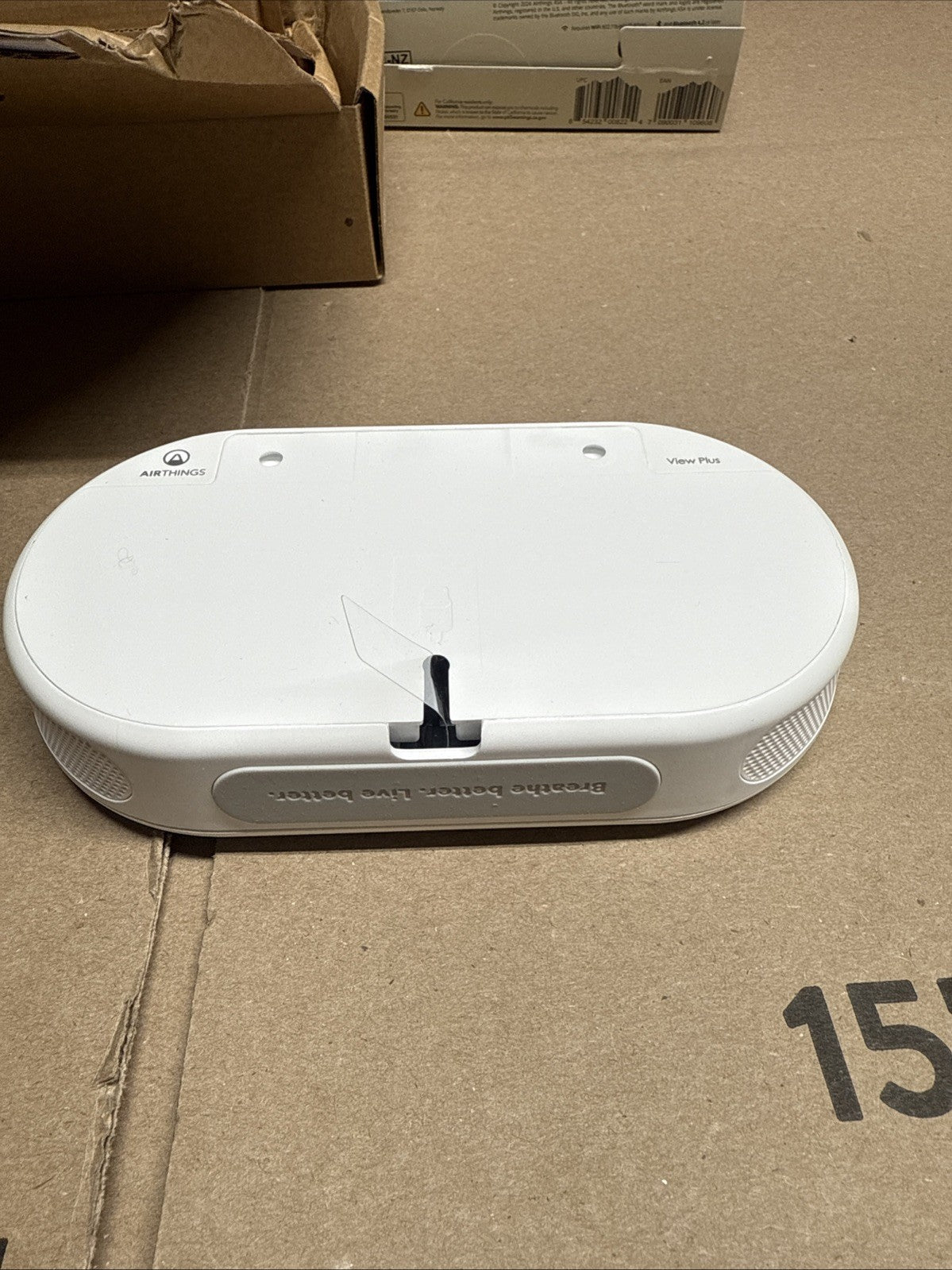 NEW Airthings 2960 View Plus Radon & Air Quality Monitor Wi-Fi Battery READ