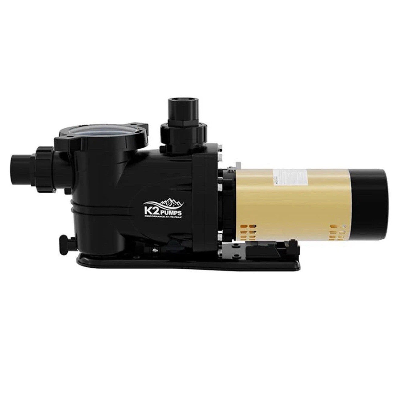 K2 Pumps Pool Pump 1 Hp Self Priming Two Speed 230 Volt Doe Compliant