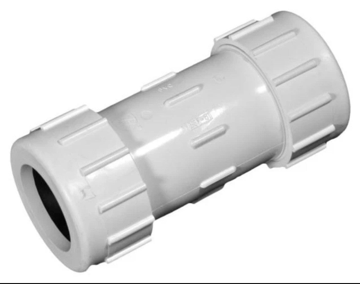 NDS CPC-3000 Coupling 3" PVC 150 PSI Union Compression x Union Compression