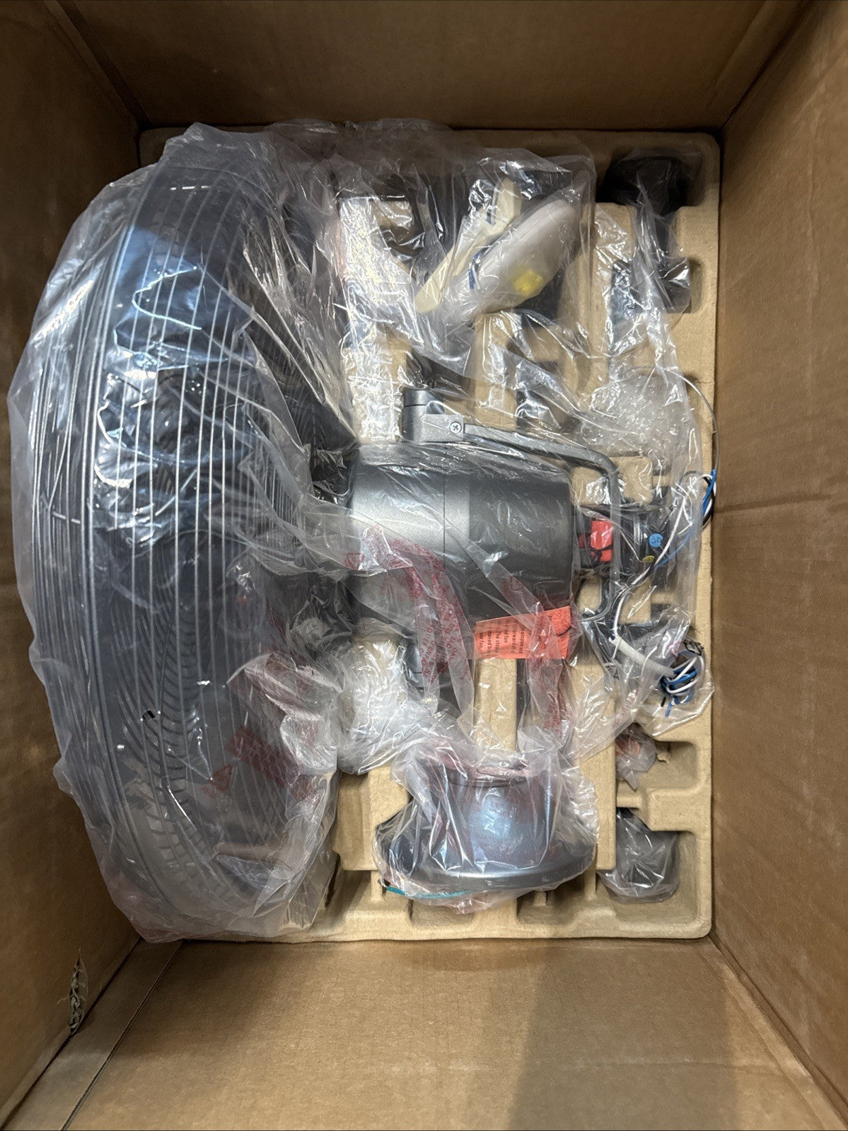 Home Decorators Collection Bentley III 22 in. Indoor/Outdoor Natural Iron Oscill