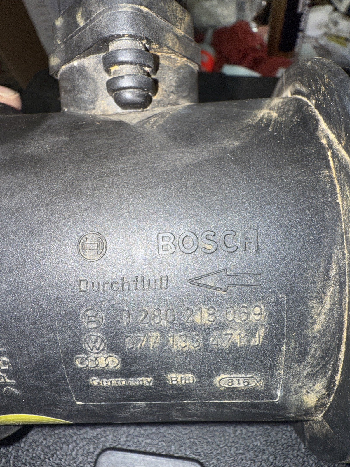 01-10 AUDI D3 A8 A8L A6 4.2L QUATTRO MASS AIR FLOW SENSOR METER OEM 110320A