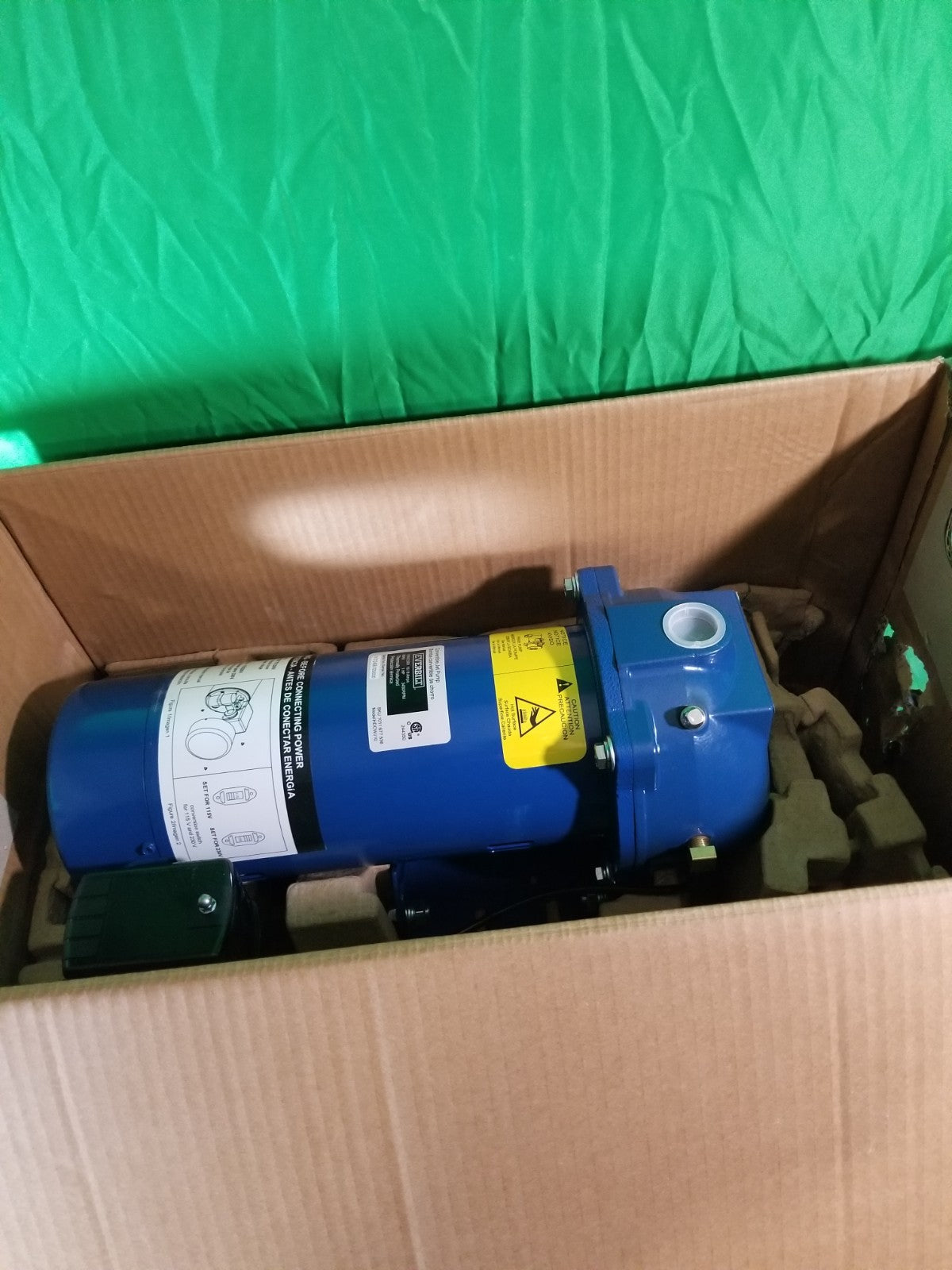Everbilt 1 HP Professional Convertible Jet Pump NEW OPEN BOX*