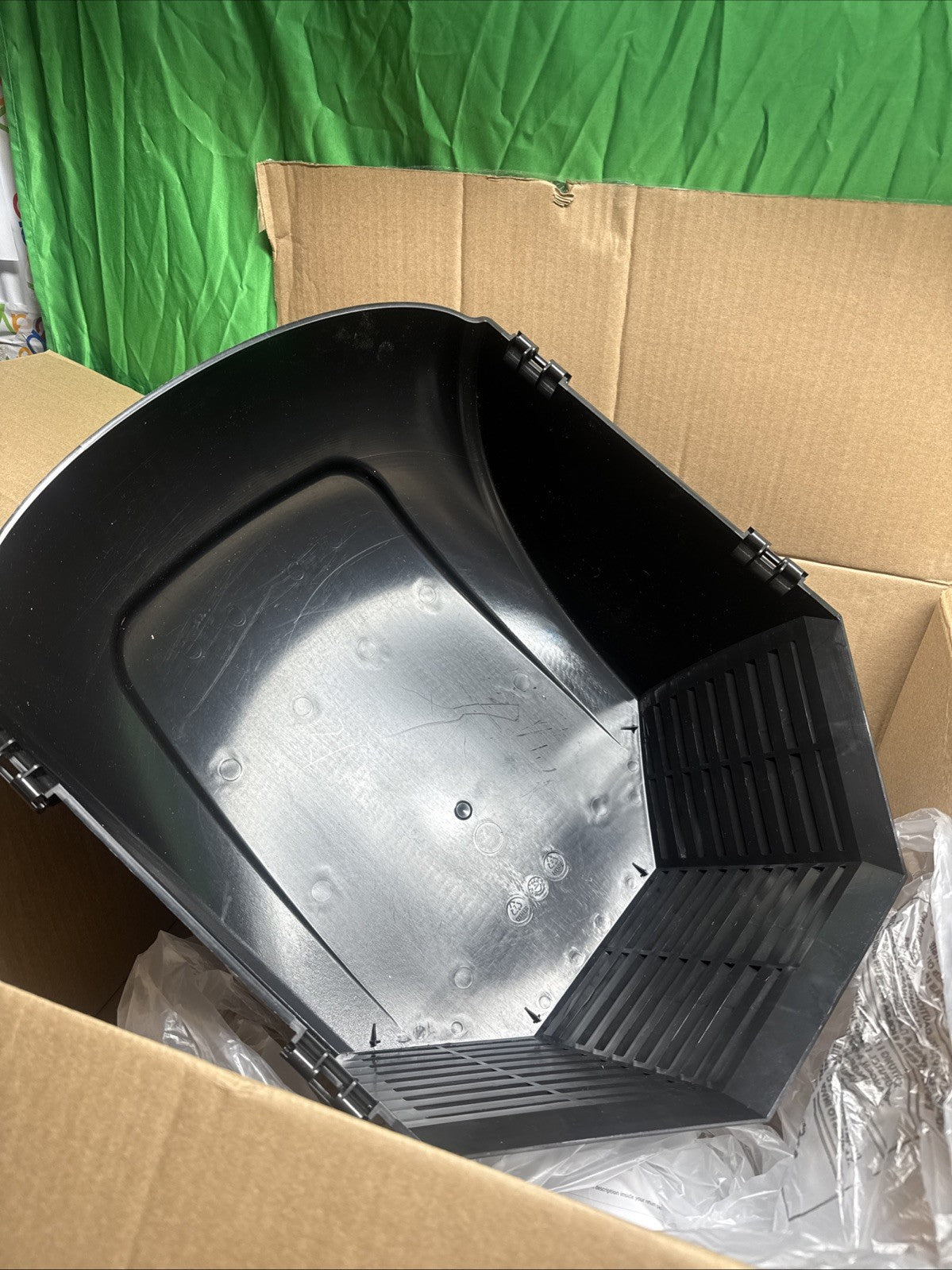 MaxxAir 00-933082 Roof Vent Cover; Maxxair II, Black.