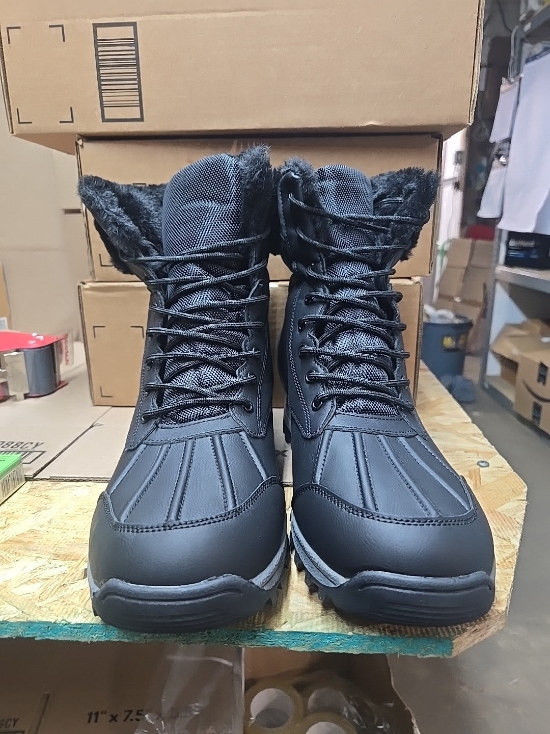 Fur Lined Mens Winter Boots US SIZE 11 EU SIZE 45