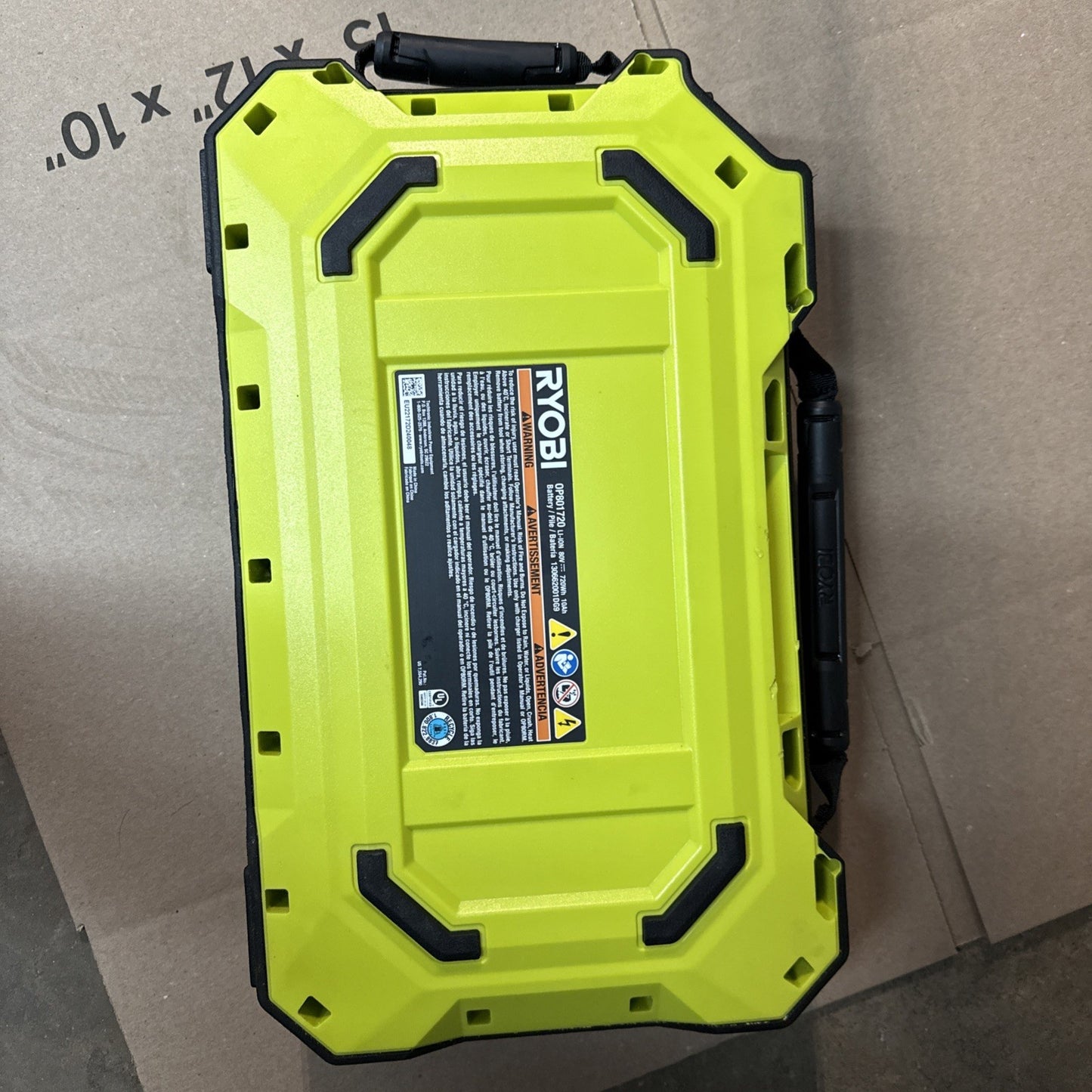 RYOBI 80V Battery 10 Ah Lithium-Ion Zero Turn Mower Battery (OP801720) WORKS